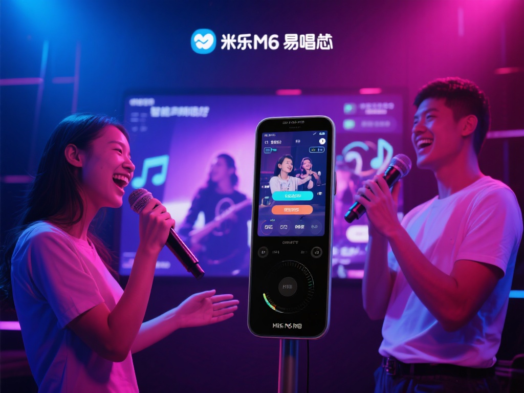 米乐m6易唱的最大亮点在于丰富的互动功能。与传统卡