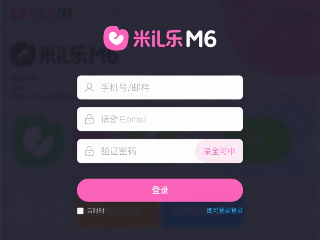 米乐m6提供多种登录方式，其中通过手机号或邮箱登录