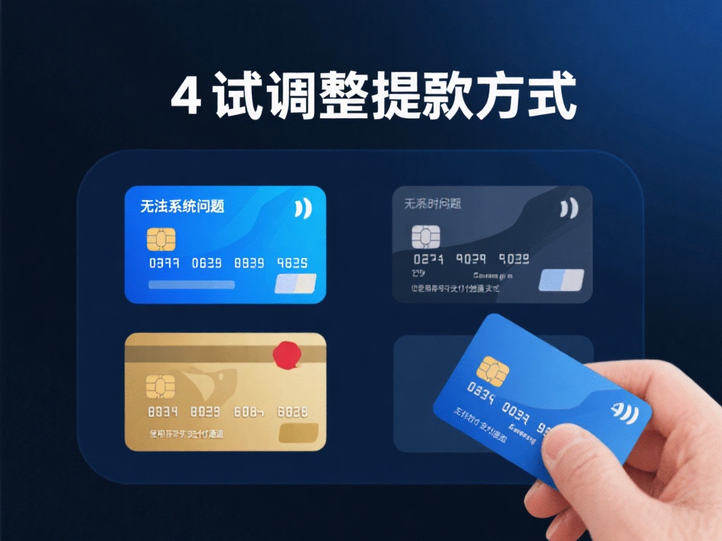 4.尝试调整提现方式
在系统问题无法及时修复的情