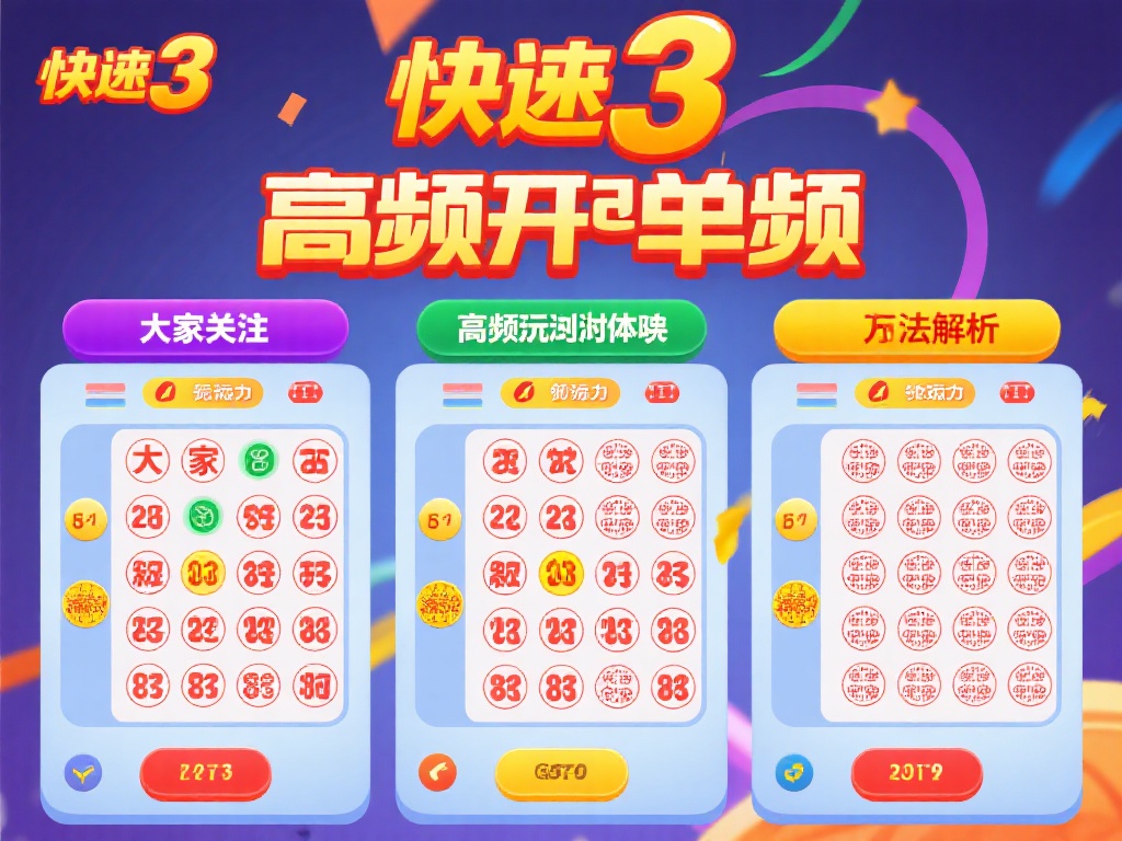 快3以高频开奖而闻名，适用于喜欢即时体验与短时回报