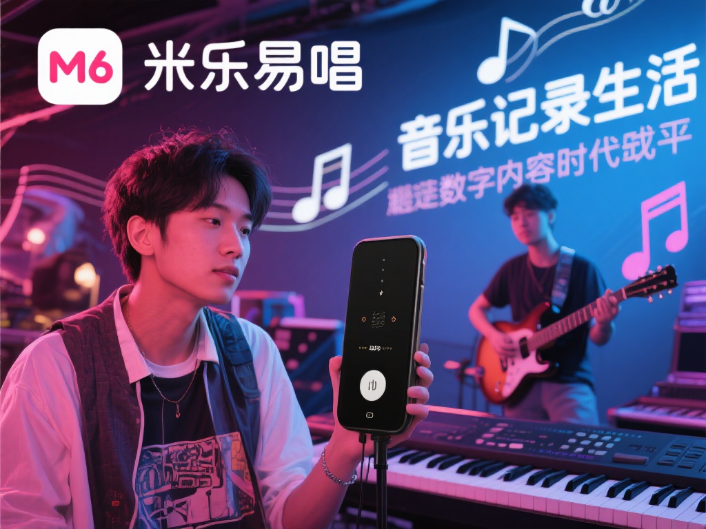 M6米乐易唱——畅享音乐分享,自由创作开启无限可能 用音乐记录生活,用旋律捕捉灵感。随着数字内容时代的