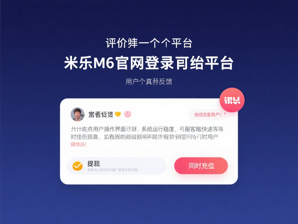 揭秘米乐M6官网登录入口平台的正规性与可靠性 评价一个平台是否可靠,用户的真实反馈至关重要。从已